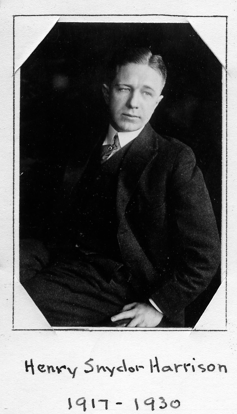 Member portrait of Henry Sydnor Harrison